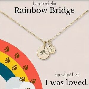 Gold Rainbow Bridge Necklace